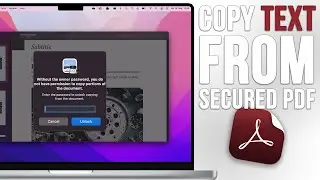 How to copy text from Secured PDF on Mac! [2 ways]