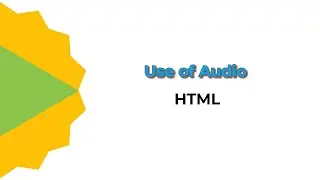 Use of Audio in HTML
