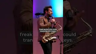 Thoughts on talent during a guest artist residency at CMU last week. #chadlb #sax #jazz