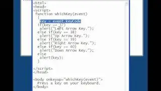 HTML 5  Javascript  Lesson-15  Keycodes
