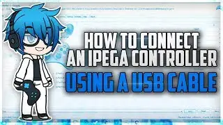 How to Connect Ipega 9068 via USB Cable + How to configure it (English Tutorial)