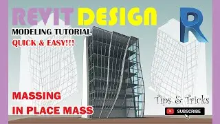 RD023. Massing. In Place Mass in Revit.