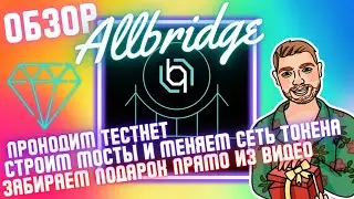 Меняем сеть токена | Строим мосты в Allbridge | Проходим тестнет
