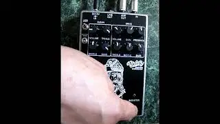 VICTOR CUSTOM VLAD TEPES guitar tube preamp demo