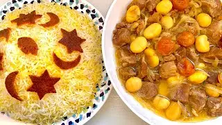 Азербайджанская туршу говурма с каштанами/ Azerbaijan braised lamb with chesnut