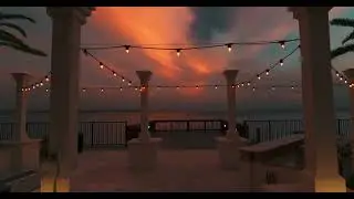 FREE Video Stock 4K – Jacksonville Riverside Sunset before Hurricane (Bell Riverside River View)