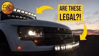 Are LED Light Bars Legal? KC HiLiTES® State by State Guide
