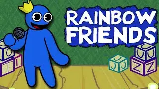 ПРОХОЖДЕНИЕ ИГРЫ RAINBOW FRIENDS🧿 МЕНЯ ПОХИТИЛИ В РОБЛОКС😲