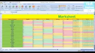 Using of Ribbons, Mini Toolbar, Quick Access Toolbar, Shortcuts in MS Excel