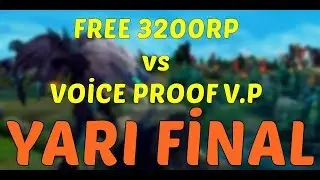 FREE 3200RP vs Voice Proof V.P - Kral İnternet Cafe 10. LoL Turnuvası (22.06.2019)