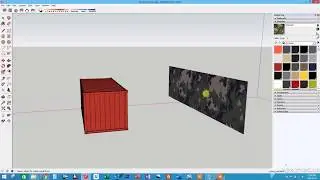 How to apply a single material to multiple faces in unity - Sketchup