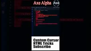 01/100 Tricks: HTML CSS JS Animation and Effects      #axealpha  #webdevelopment #frontend #coding