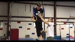 HOW TO LEARN TO DO A BACK KIP ON RINGS - BACK KIP TUTORIAL - Gymnastics Tutorials and Lessons