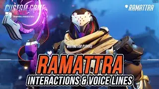 Ramattra Voice Lines & Hero Interactions (OVERWATCH 2 SEASON 2)