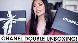 CHANEL HANDBAG DOUBLE UNBOXING | What I got for valentines day!