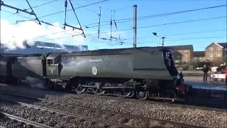34067 Bulleid Pacific Steam Locomotive Tangmere At Peterborough With The Valentines White Rose 2026