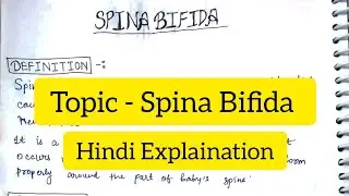 Spina Bifida | Definition | Etiology | Types | Clinical Manifestations | Diagnosis | Treatment |