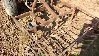 Самодельний культиватор . Испитания.