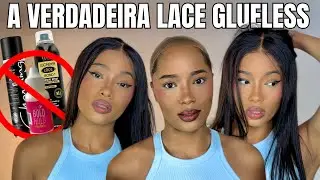 APLICANDO LACE SEM COLA | Melhores técnicas para um acabamento natural! ✨@UlaHair