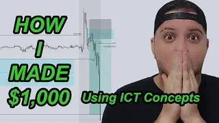 How I made almost ($1,000 USD) in just 1 hour and 10 minutes using ICT Concepts