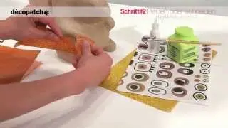 [Schritt für Schritt] - Décopatch Eichhörnchen
