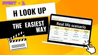 HLOOKUP in excel with example in Hindi | How to apply HLookup in Ms Excel | HLookup in MS Excel