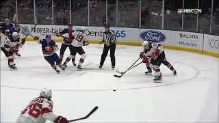 P K  Subban Scores With Huge Slap Shot Right Off The Draw