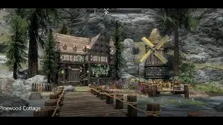 Pinewood Cottage - Skyrim Special Edition House Mod