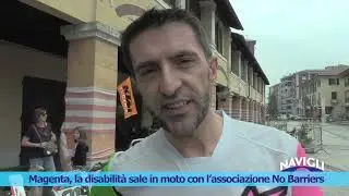 Magenta, la disabilità sale in moto con l’associazione No Barriers