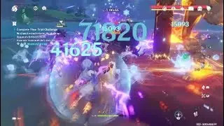 Phantom Flow Day 3 Challenger Difficulty (no food buffs) | Genshin Impact