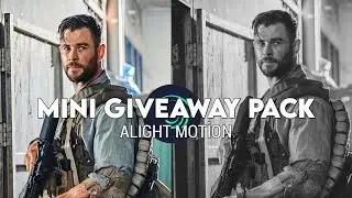 Mini Giveaway (Colouring, Text Effects, Shakes) - Alight Motion