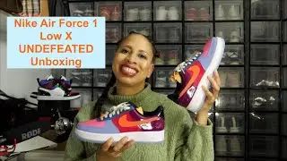 Nike Air Force 1 Low X UNDEFEATED Unboxing