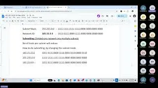 H11 2024 Networking Basics 7 - Subnet Mask, Network ID Calculation,  /notation, prefix, CIDR