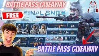 Season 11 Battle pass Giveaway. !    participate NoW! #calloffduty #codm #giveaway