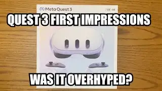 Meta Quest3 Unboxing, Upgrade From Quest 2
