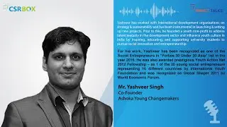 Education Leader Series | Mr. Yashveer Singh, Co-Founder & Global Director-Ashoka Young Changemakers