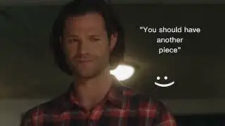 Supernatural Scene Edit: Dean eats ghost pepper jerky!