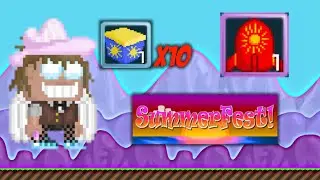 Growtopia - Using 10 Summer Surprise!