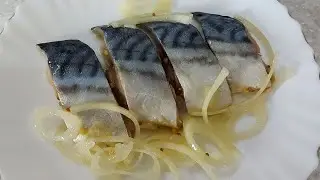 Скумбрия в масле. Быстрый посол.