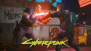 Oda VS Kurt Hansen | Cyberpunk 2077 Phantom Liberty