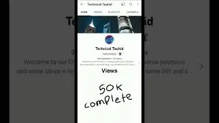Our family just completed 50K total views on Channel 😘🔥