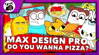 FNF MAX DESIGN PRO | DO YOU WANNA PIZZA? | MAX VS SIMBA | ATROCITY | GEGAGEDIGEDAGEDAGO