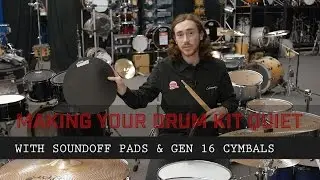 Making your drum kit Quiet
