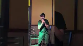 I attempted singing some karaoke in public :,)