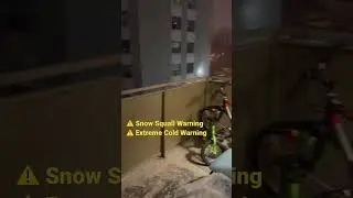 Snow Storm in Toronto _ Extreme cold weather next 2 days