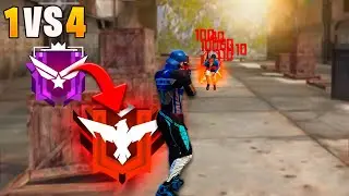 FOI POR POUCO!! PRESSÃO TOTAL NA LIGA DIAMANTE RUMO AO MESTRE SOLO VS SQUAD!! FREE FIRE MOBILE