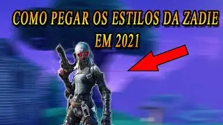 COMO FAZER OS DESAFIOS DA ZADIE NO FORTNITE EM 2021 | FORTNITE