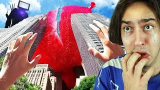 Giant Water Balloon DESTROYS A CITY!!