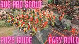 Aoe4 - Rus Pro scout still good! 2025 Season10 guide!