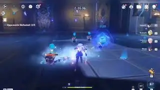 Yelan Gameplay Elemental skill & Elemental Burst Genshin Impact